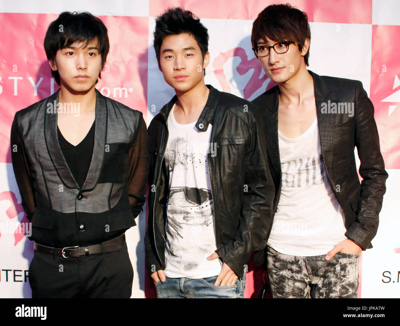 Super Junior Sungmin, Henry & Zhoumi at the SMTOWN LIVE ‘10 WORLD