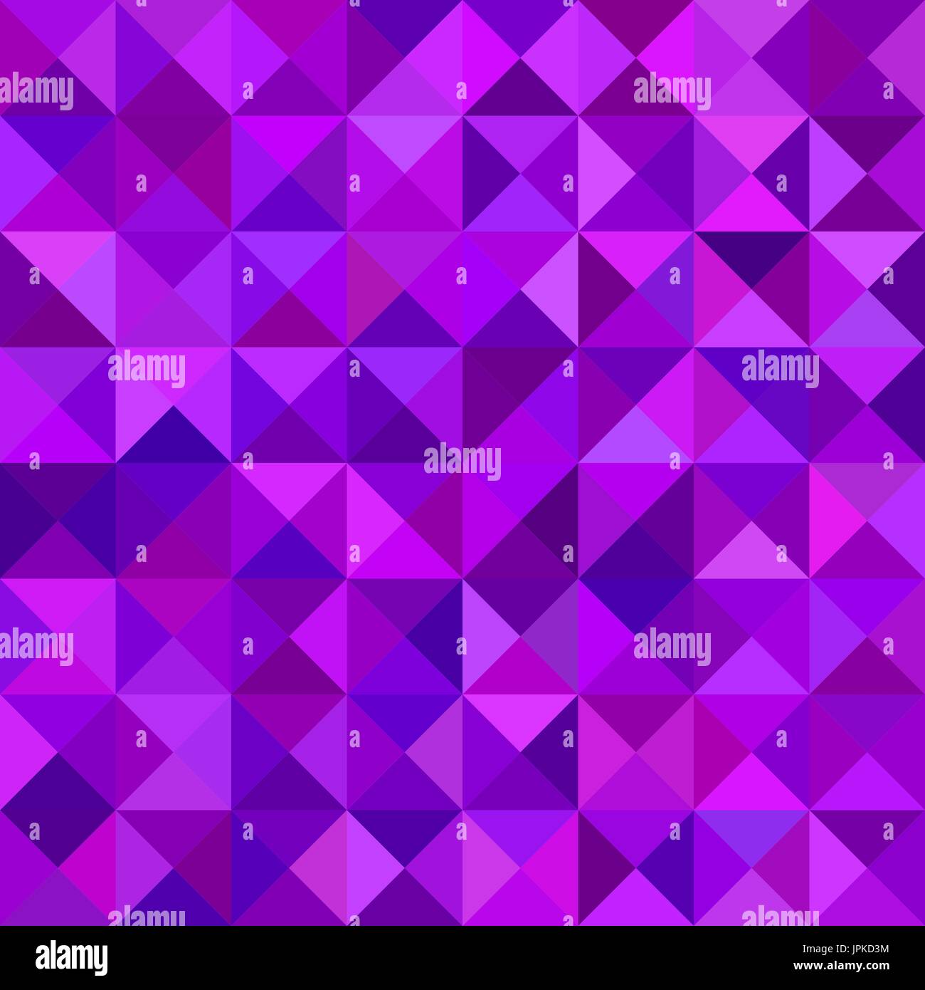 Geometrical abstract triangle mosaic pattern background - vector graphic from triangles Stock Vector
