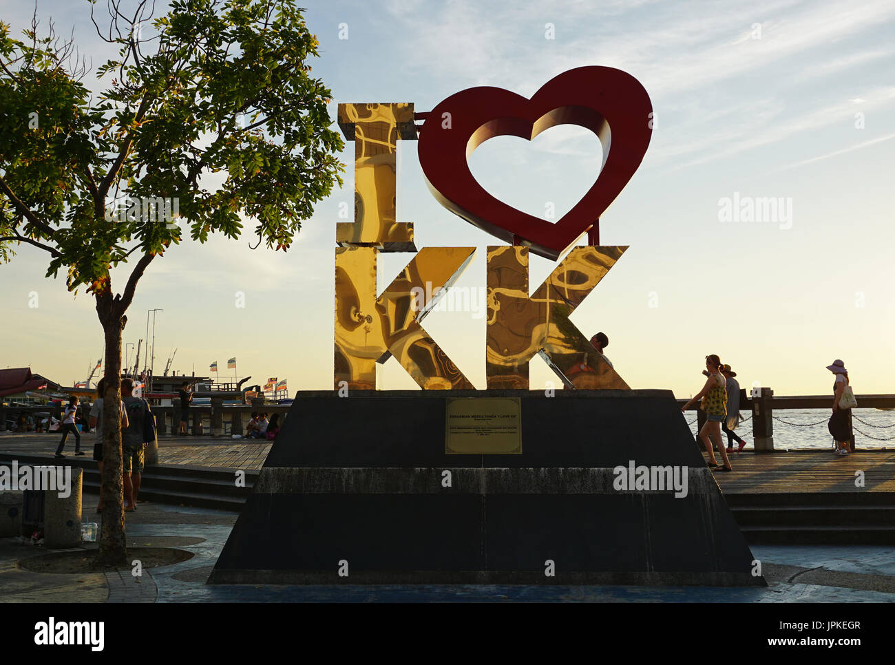 Kota Enjoy - Waterfront Of Kota Kinabalu Stock Photos Waterfront Of kota enjoy waterfront of kota kinabalu stock photos waterfront of