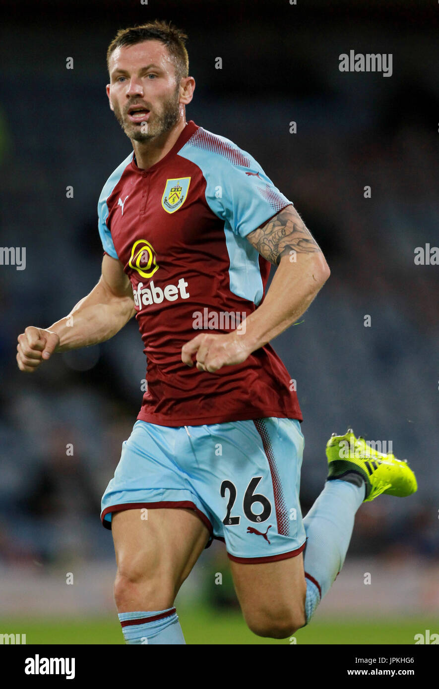 Burnley’s Phil Bardsley during the pre-season friendly match at Turf