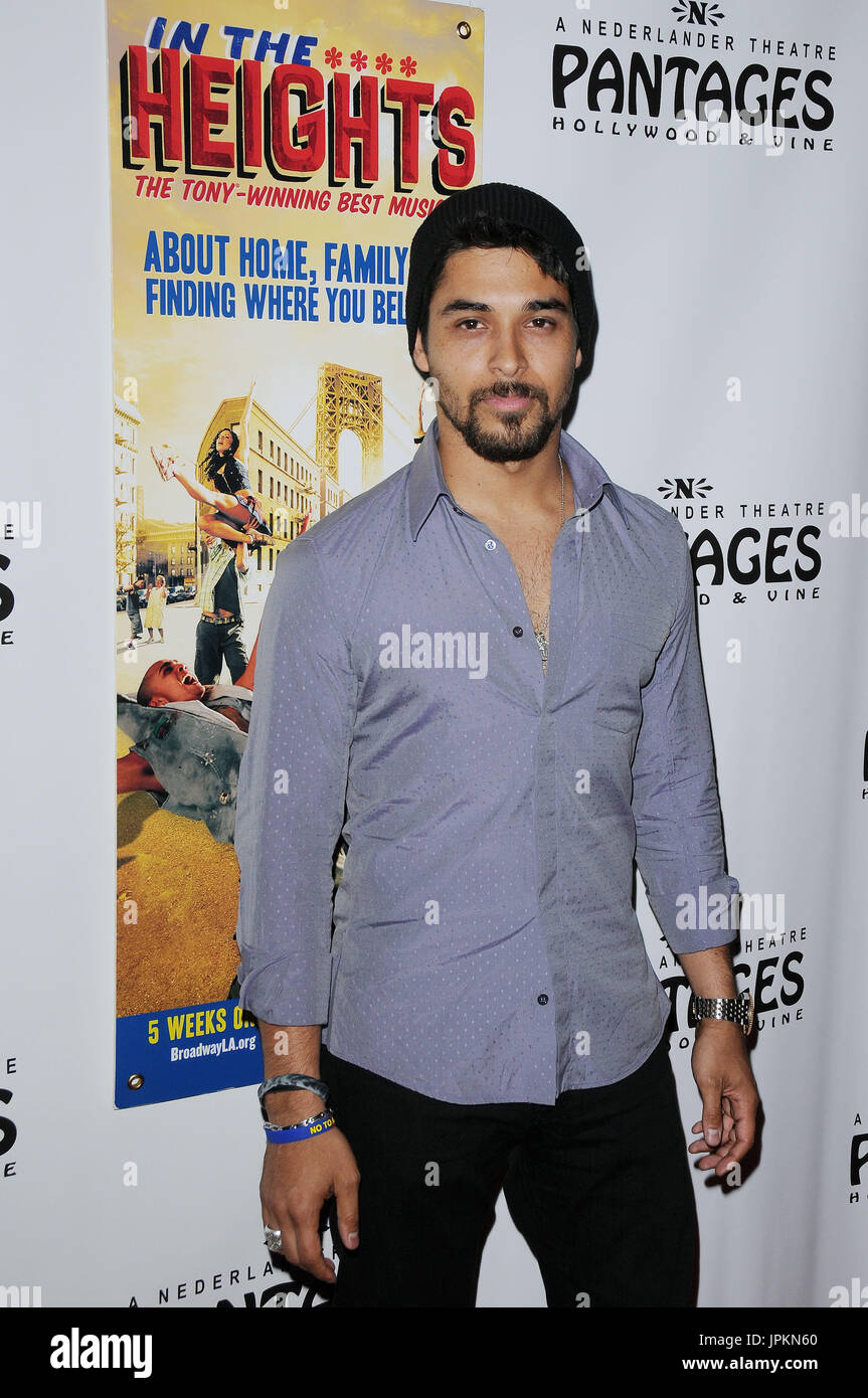 Wilmer Valderrama at the Los Angeles Opening of “In The Heights” held