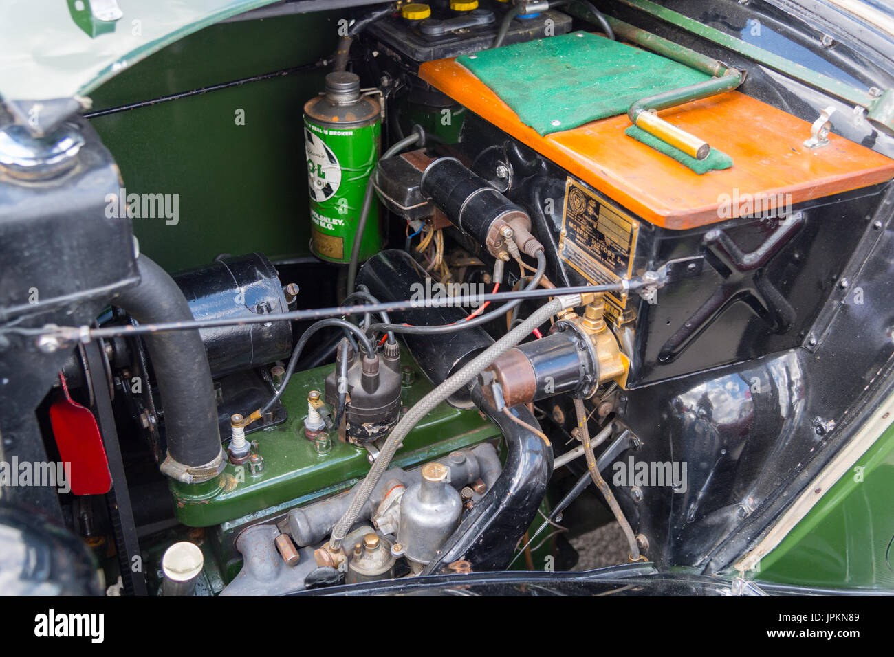 Morris engine 1935 Stock Photo