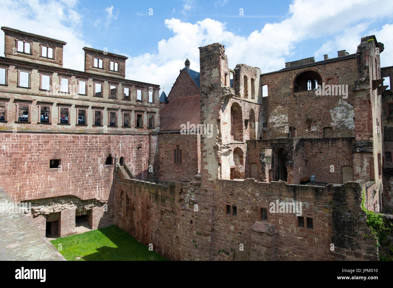Conservation work at Heidelberg Castle