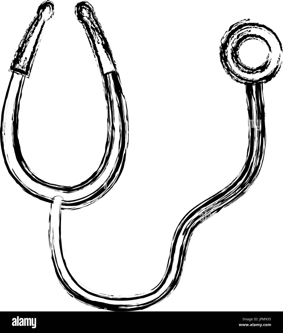 stethoscope medical instrument diagnosis health Stock Vector Image & Art Alamy