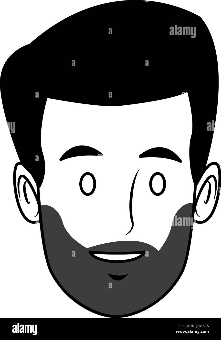 man employee face person character work Stock Vector Image & Art - Alamy
