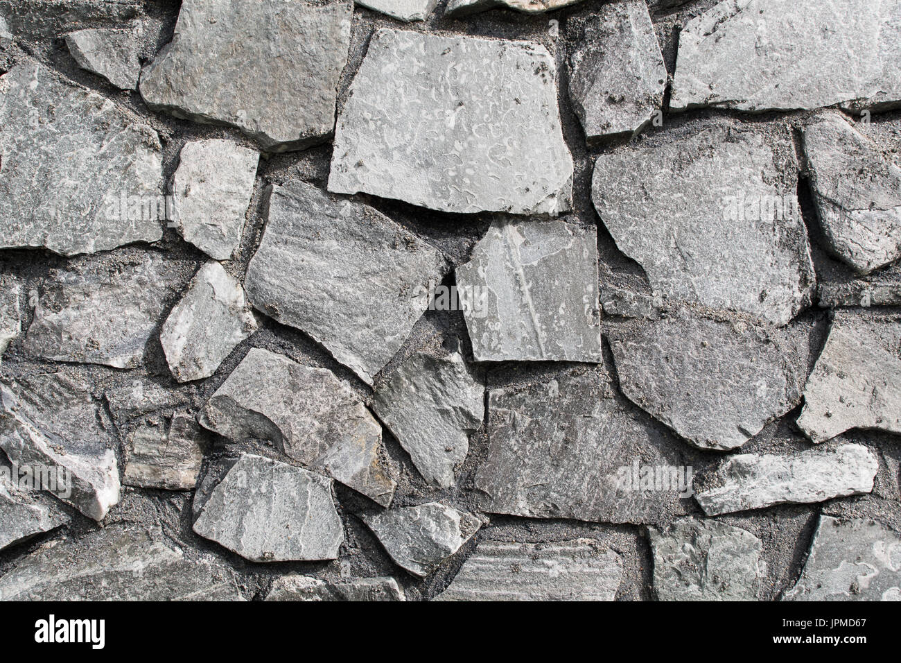 rock wall rocks stone stones grey Stock Photo