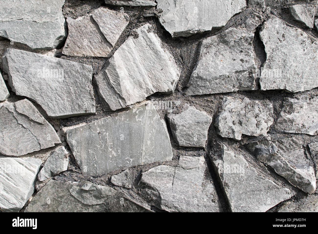 rock wall rocks stone stones grey Stock Photo