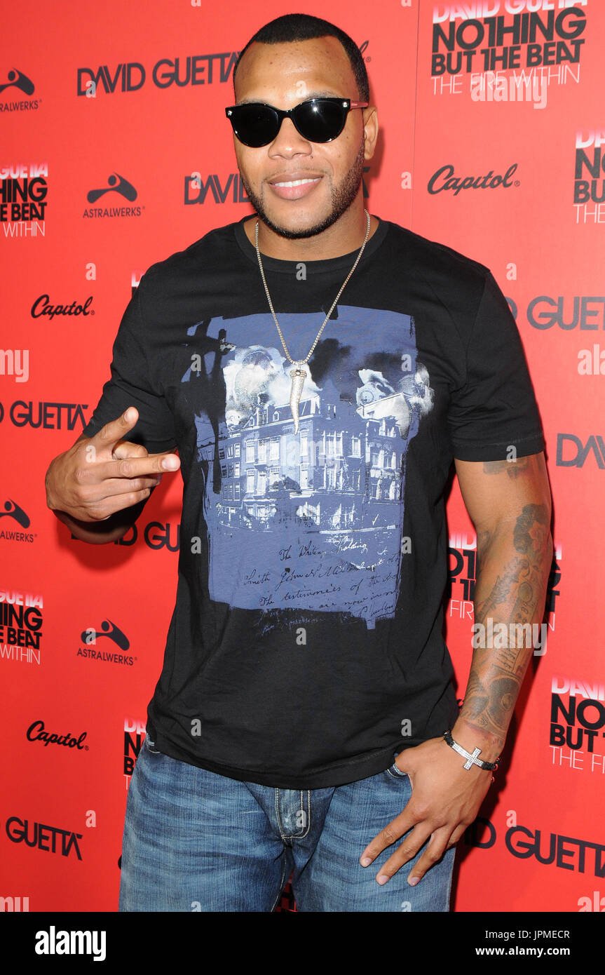 Flo Rida at David Guetta's 