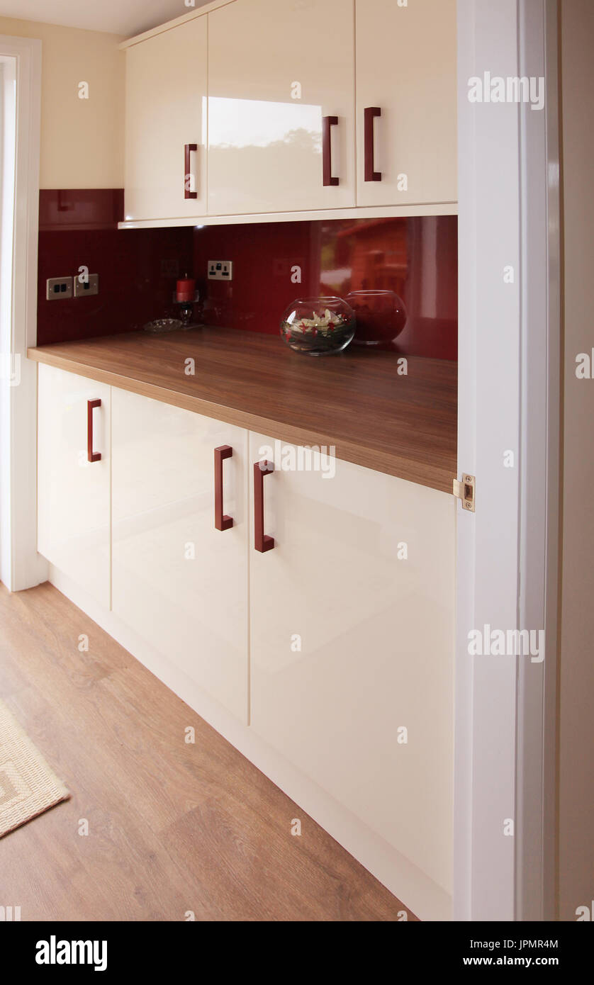 modern Home, domestic kitchen Stock Photo Alamy