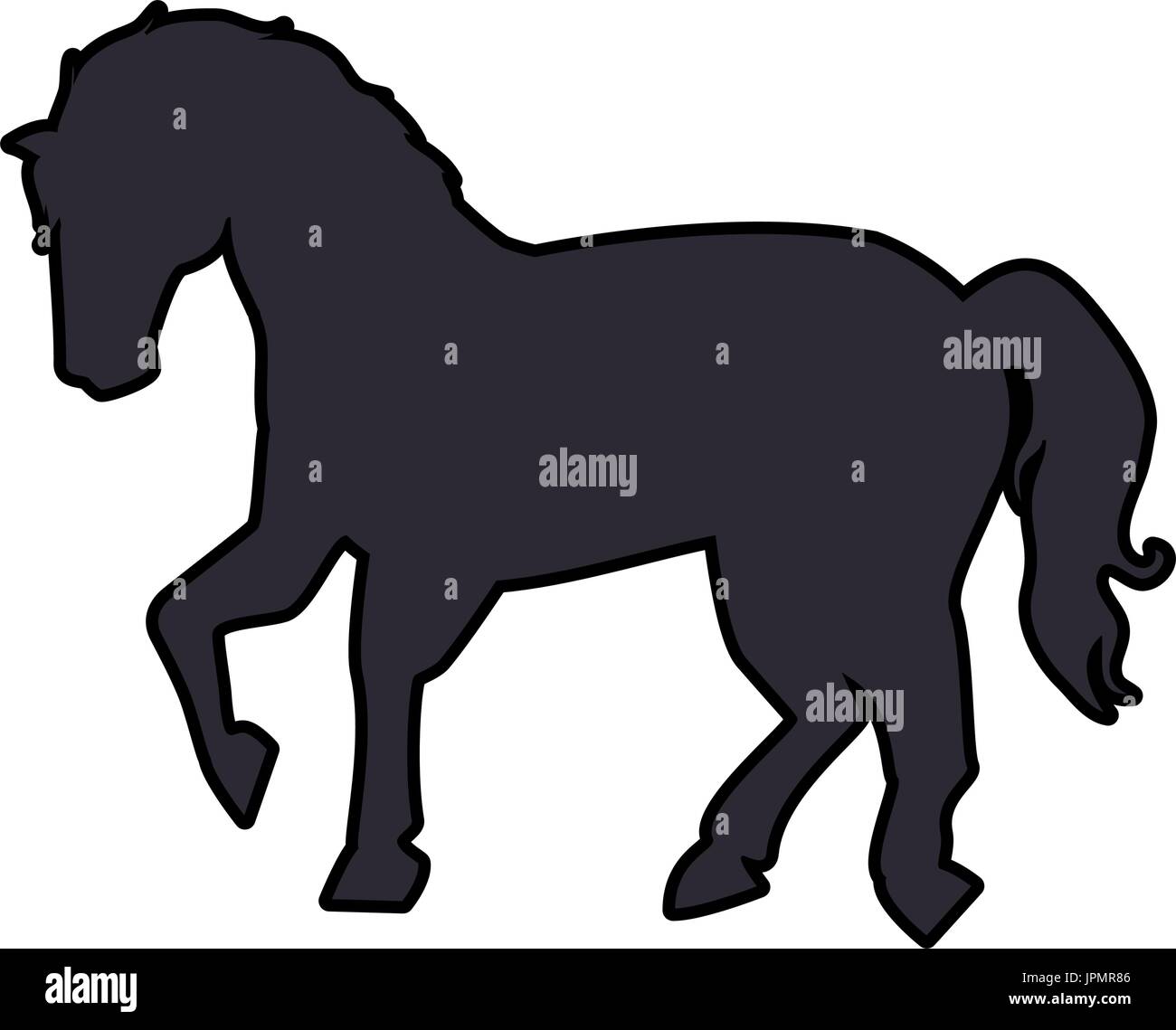 horse icon image over white background vector illustration Stock Vector ...