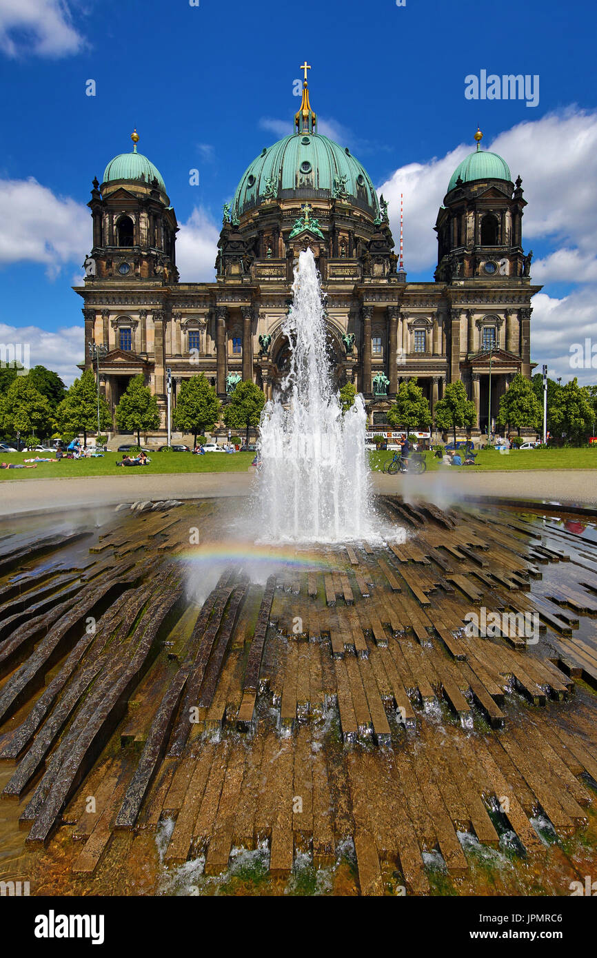 Berlin Cathedral aka the Berliner Dom or Evangelical Supreme Parish and Collegiate Church in Berlin, Germany Stock Photo