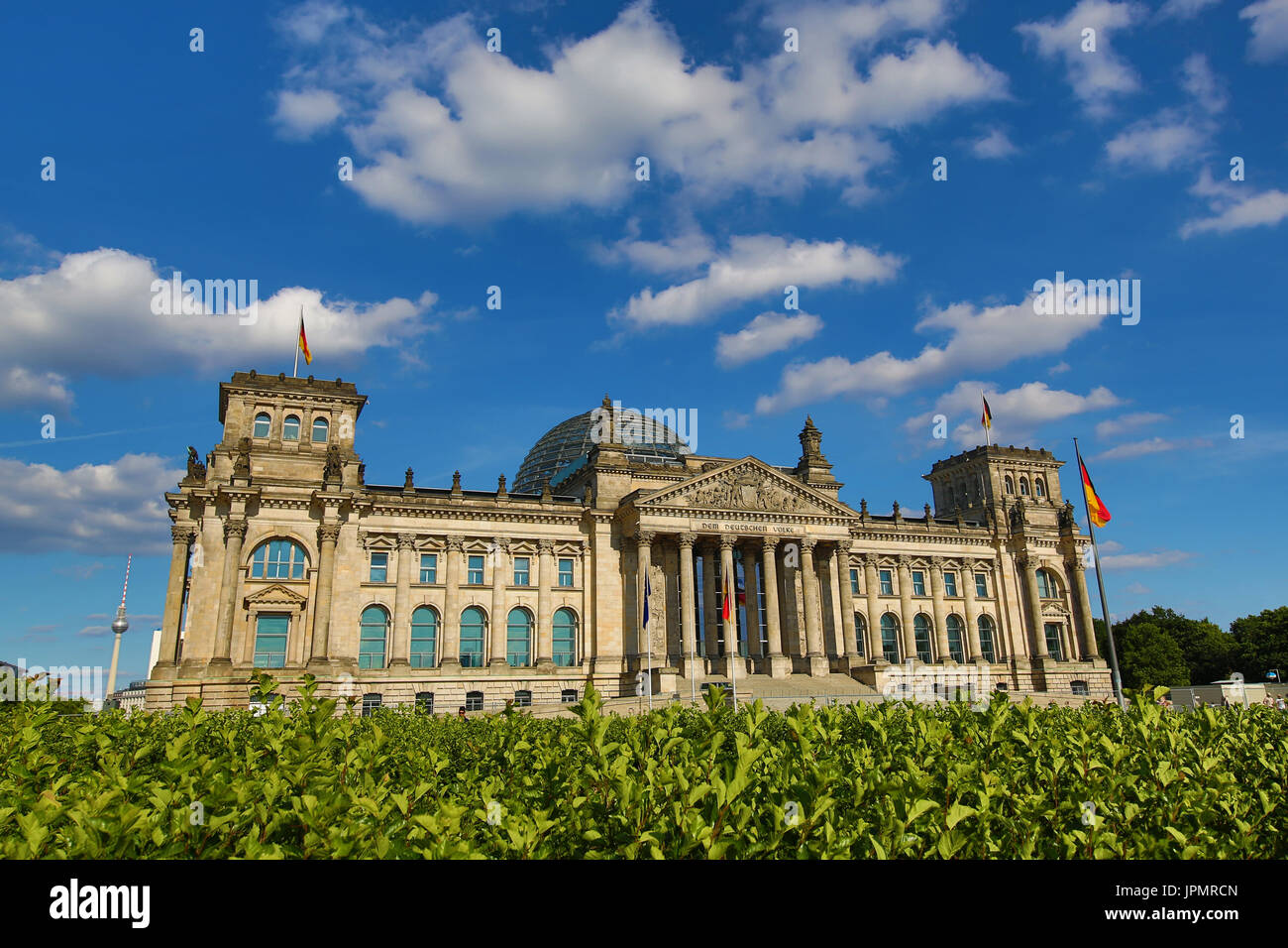 The Reichstag Building, Berlin, Germany Stock Photo