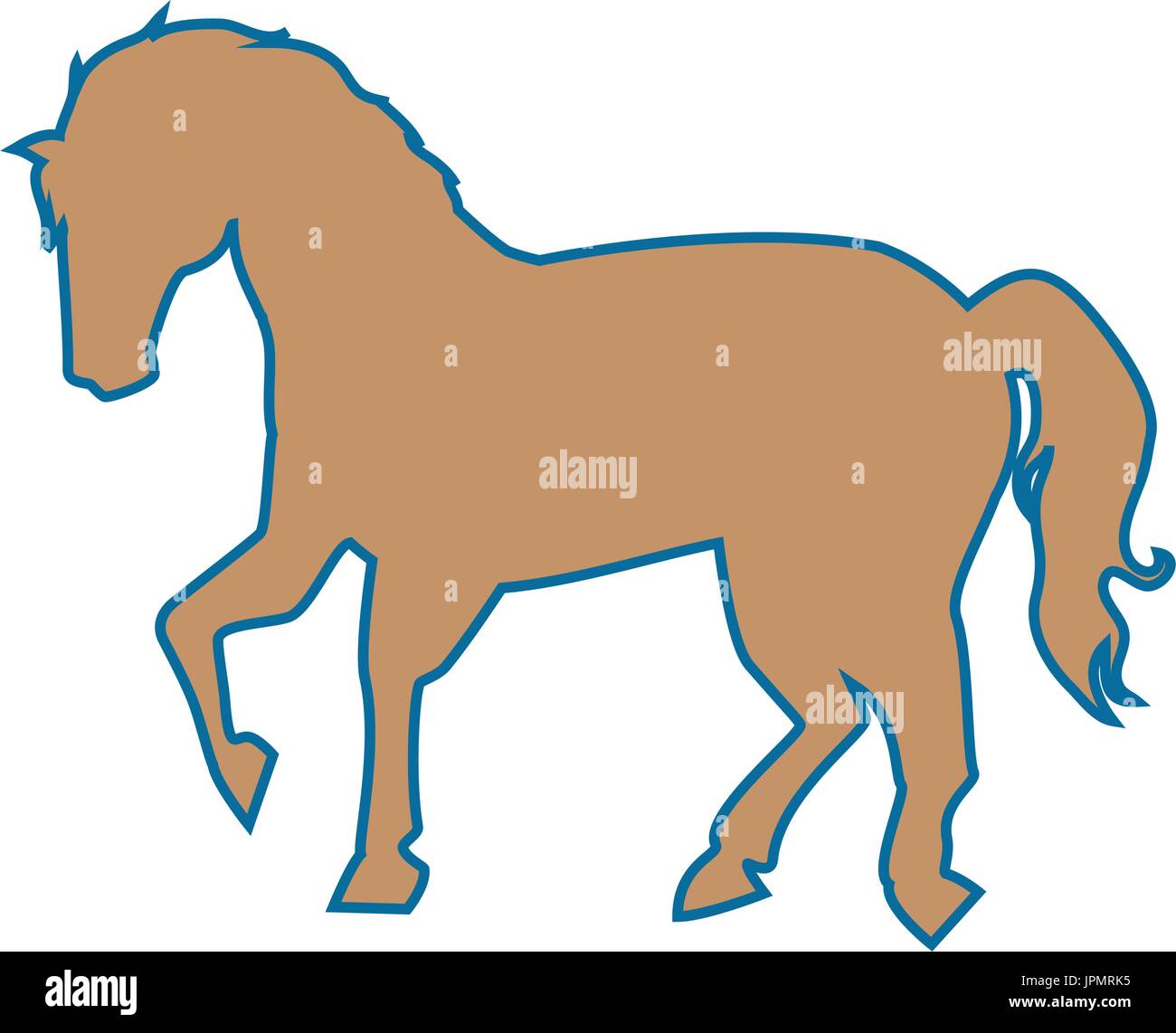 horse icon image over white background vector illustration Stock Vector ...