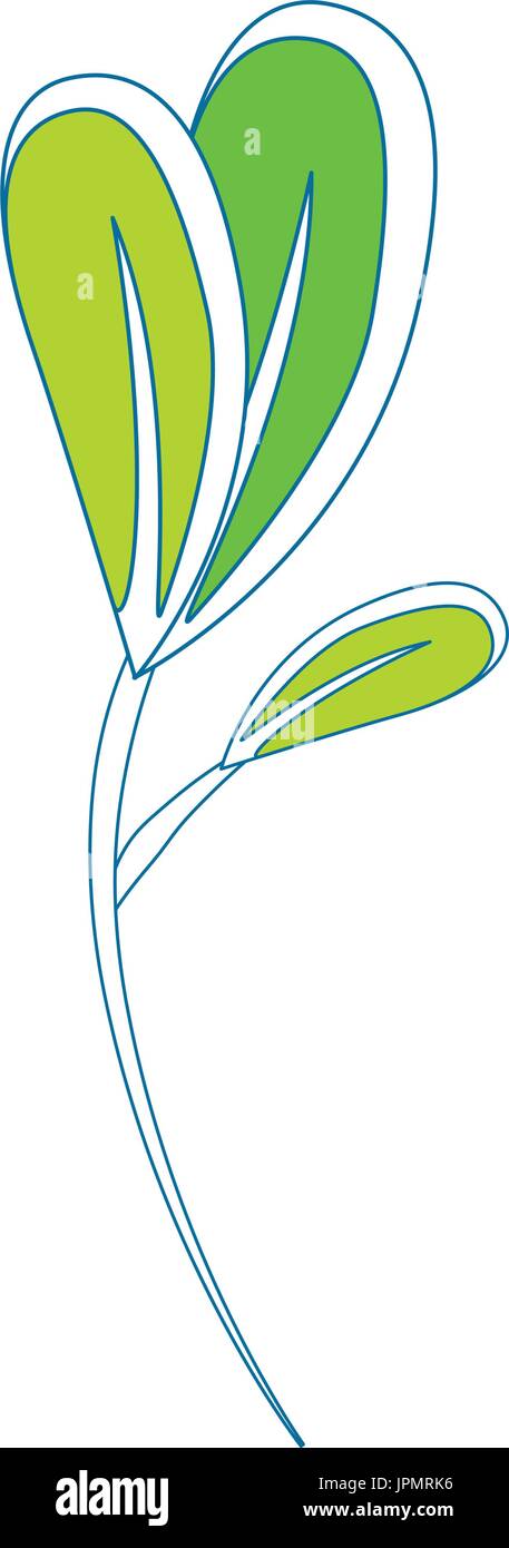 leaves icon image over white background vector illustration Stock ...