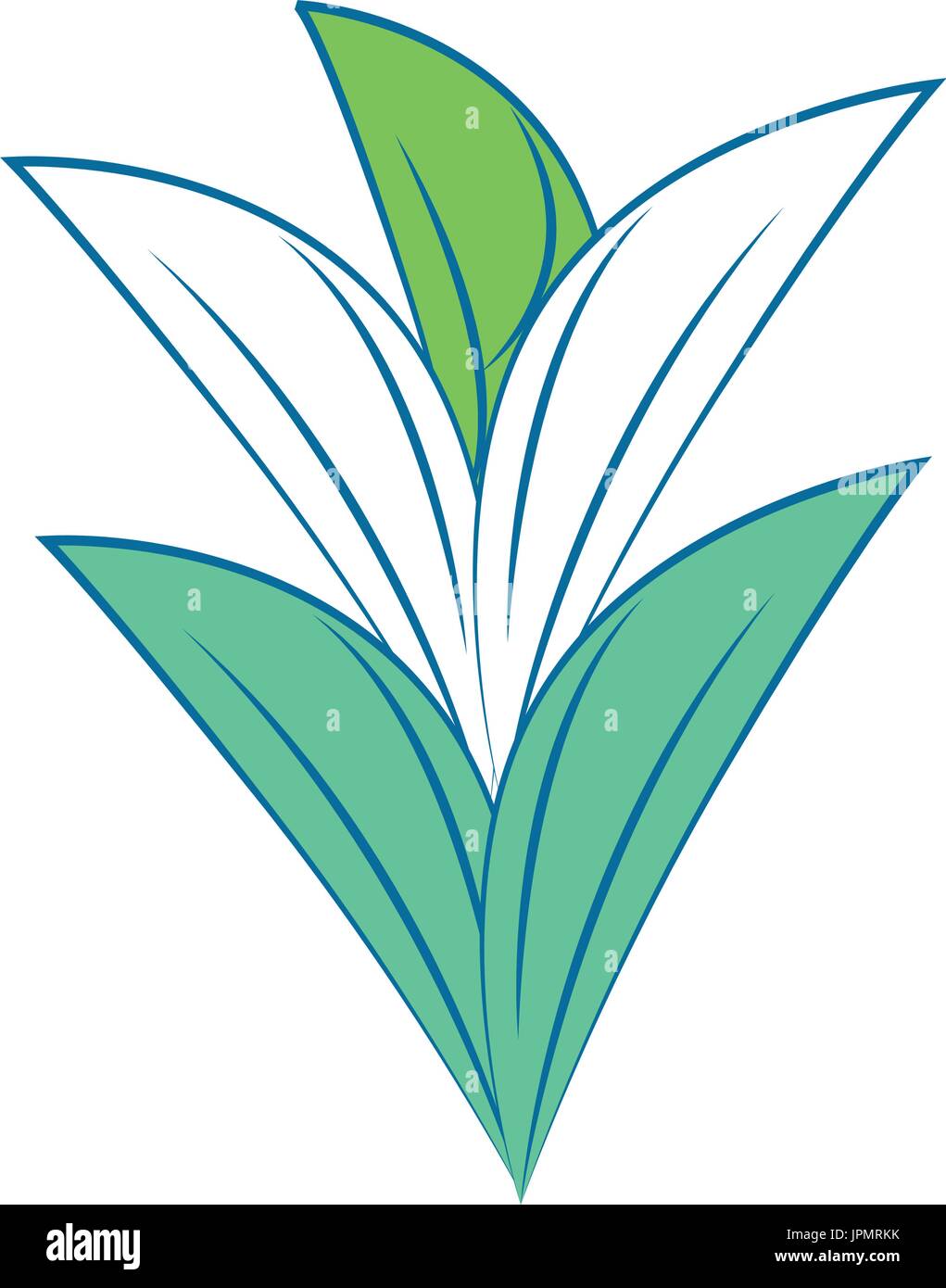 leaves icon image over white background vector illustration Stock ...