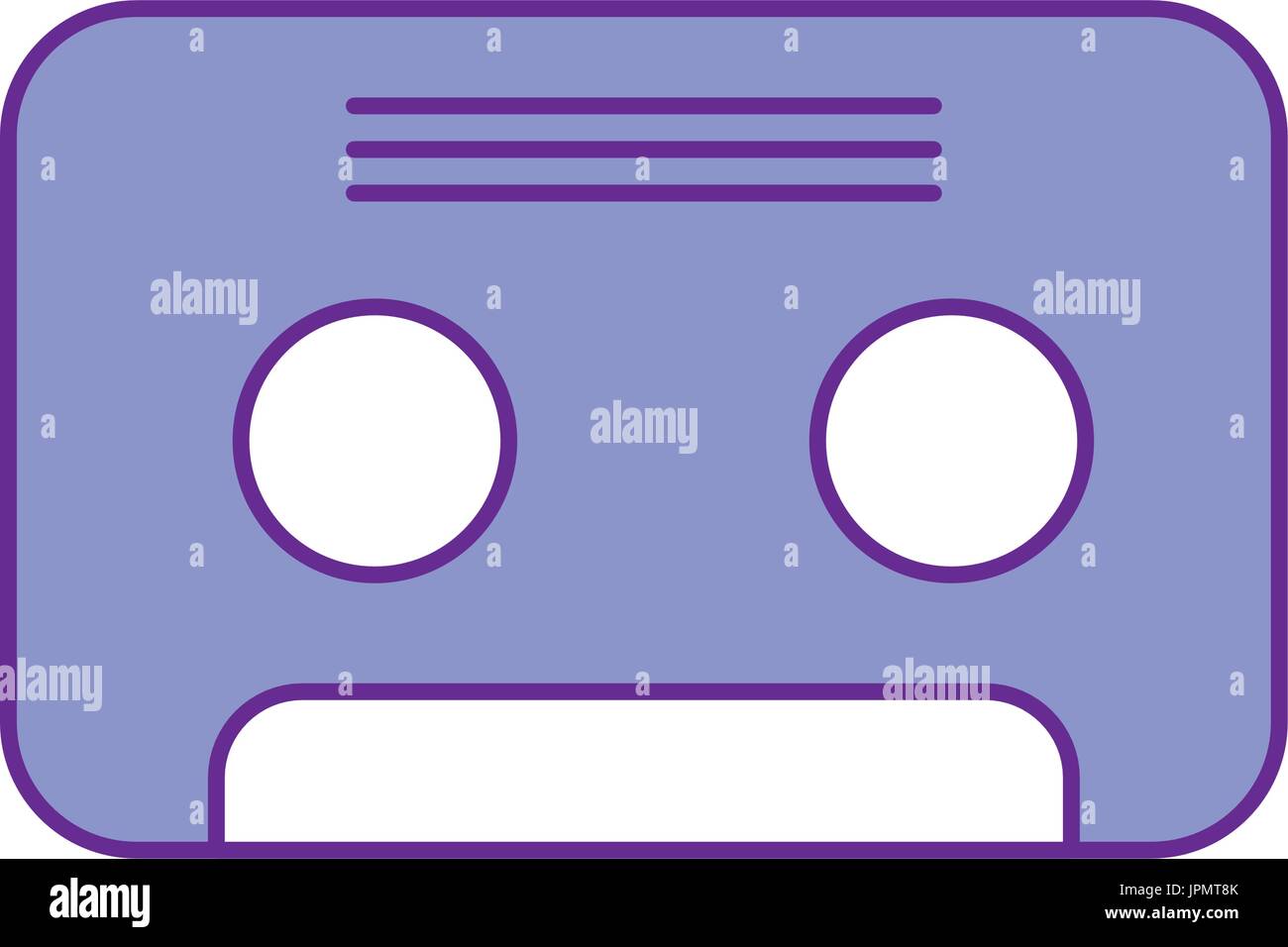 retro cassette isolated icon Stock Vector Image & Art - Alamy