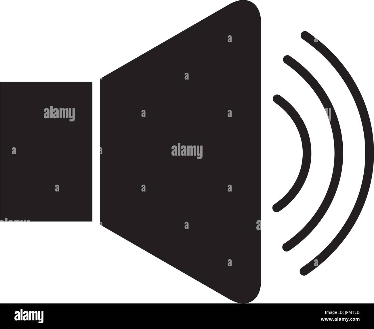 speaker audio isolated icon Stock Vector Image & Art - Alamy
