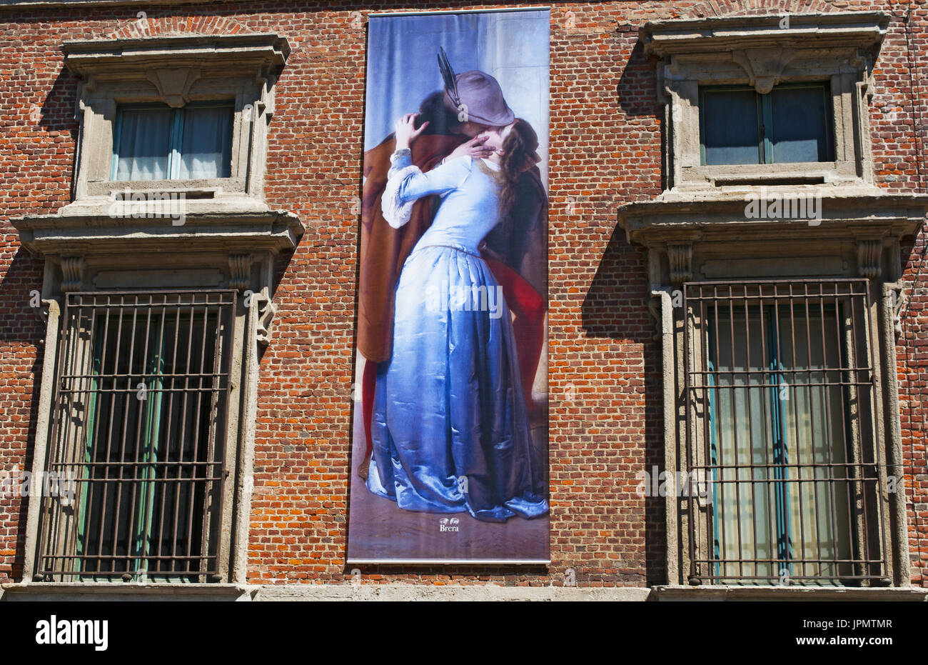 The Kiss Pinacoteca di Brera Milan 1859 Tote Bag