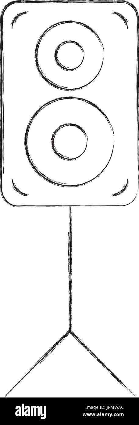 speaker audio isolated icon Stock Vector Image & Art - Alamy