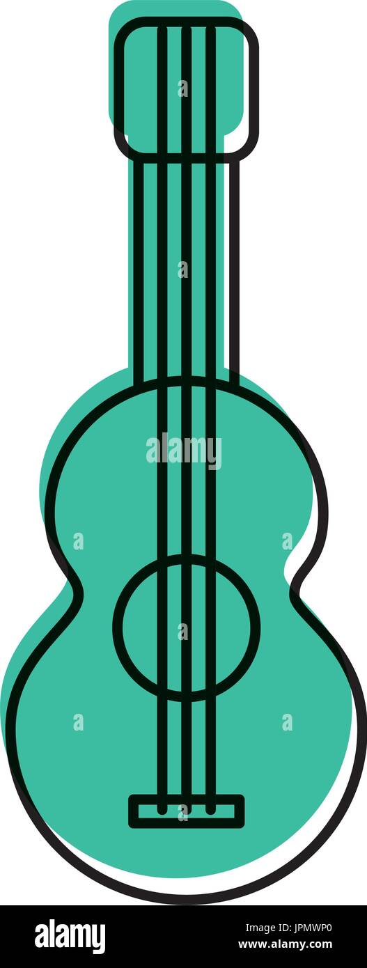 acoustic guitar isolated icon Stock Vector Image & Art - Alamy