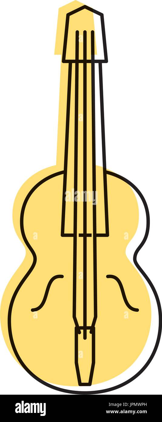 acoustic guitar isolated icon Stock Vector Image & Art - Alamy