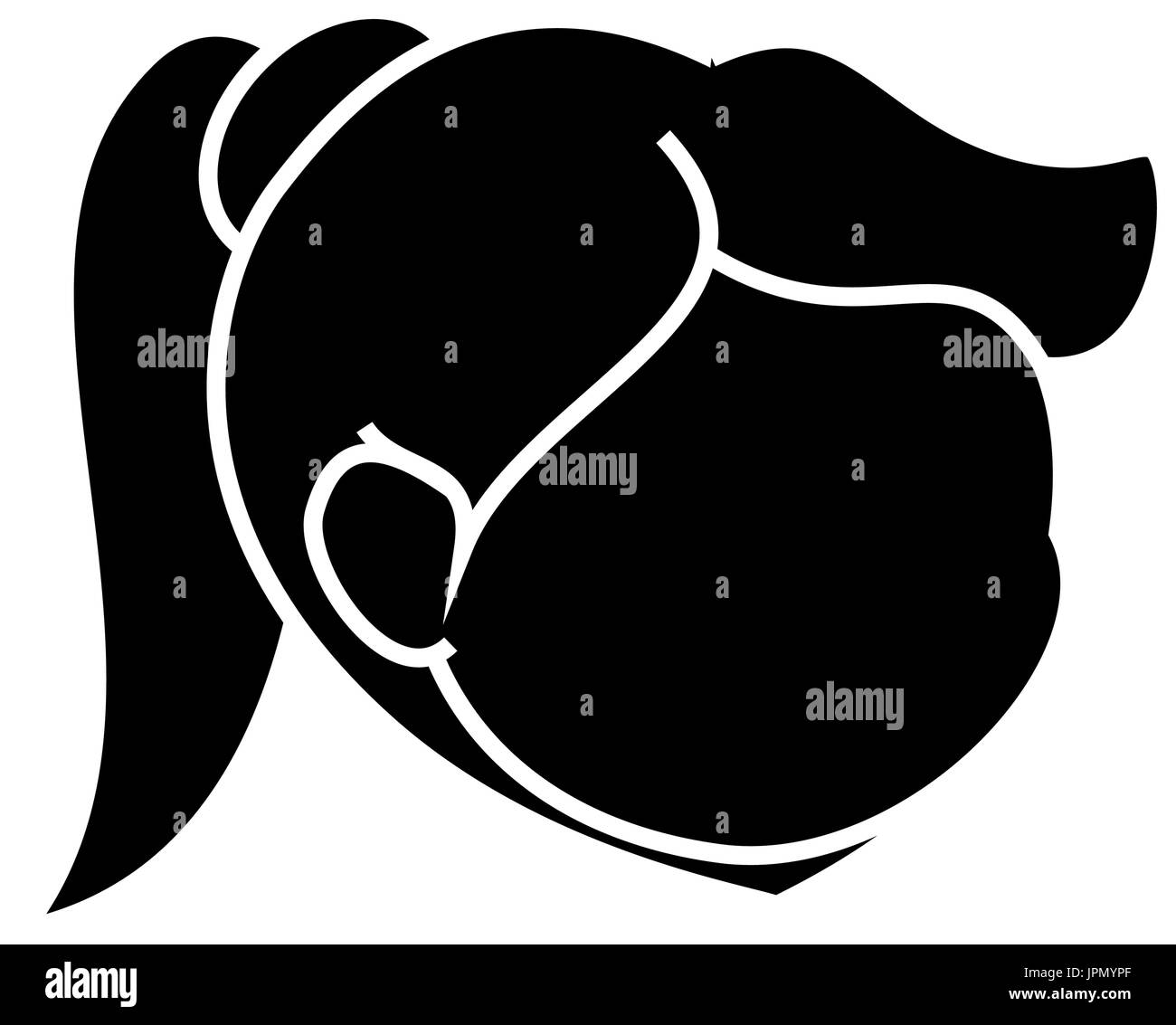 cartoon girl icon icon vector illustration graphic design Stock Vector ...