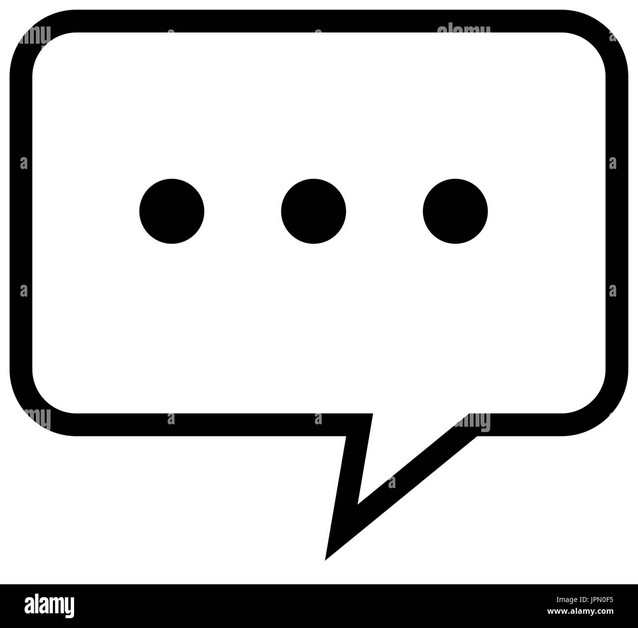 speech bubble icon over white background vector illustration Stock ...