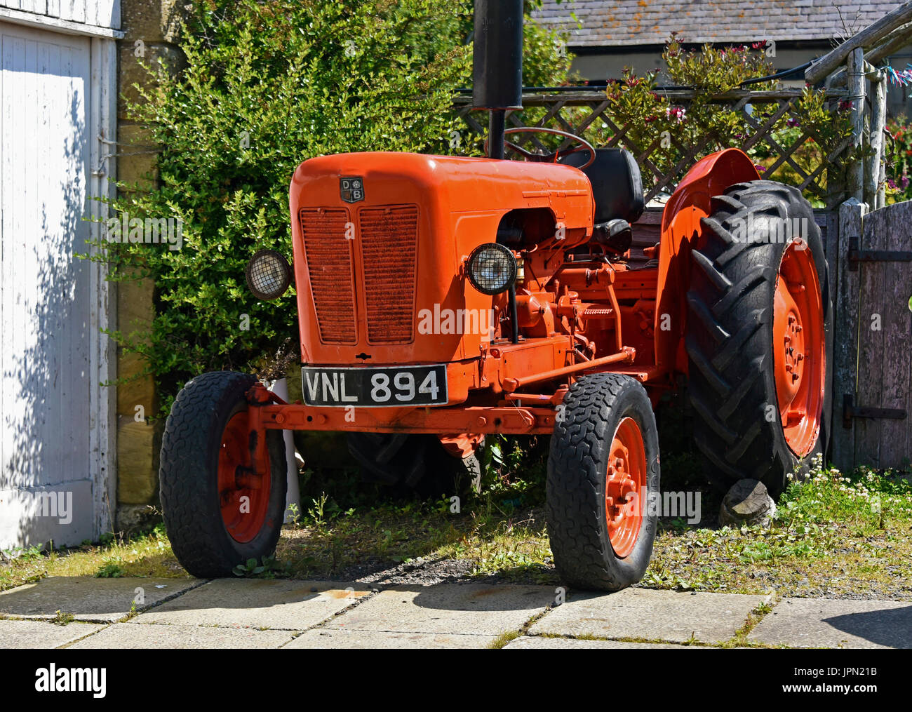 Old vintage david brown tractor hi-res stock photography and images - Alamy