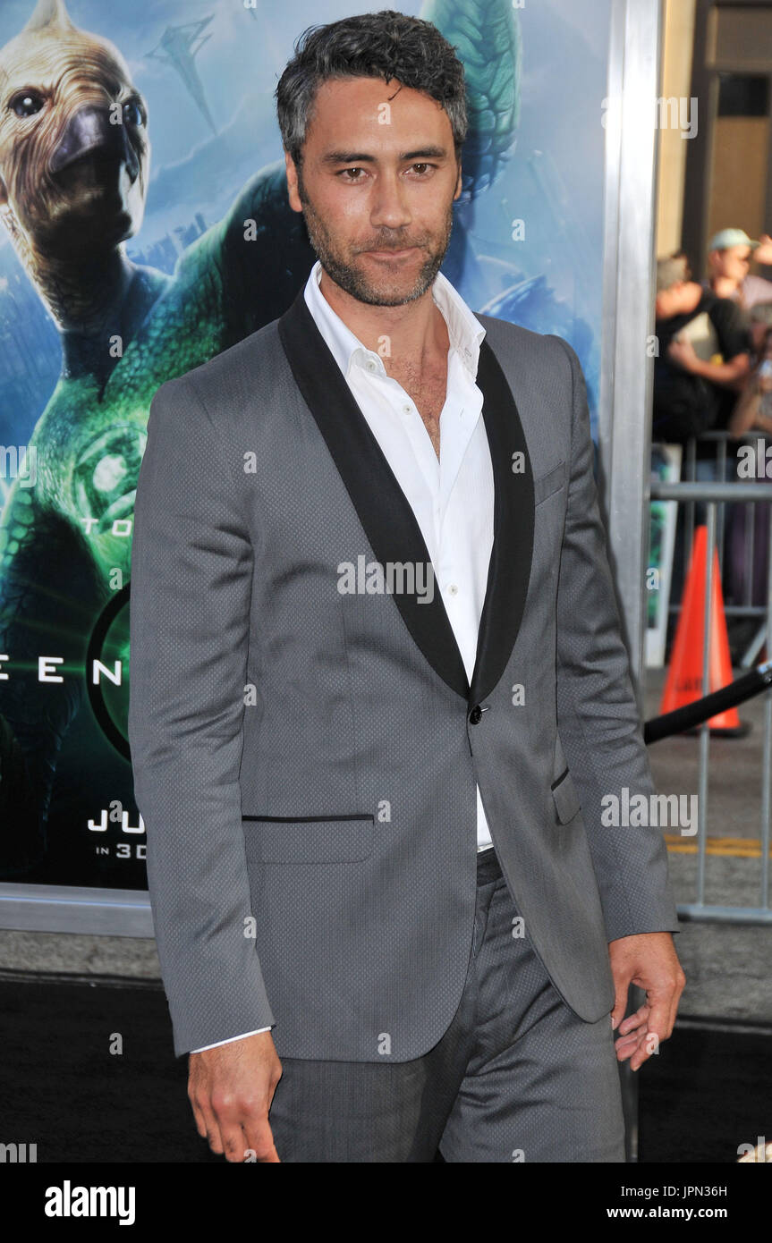 Taika Waititi at the Los Angeles Premiere of "Green Lantern" held at  Grauman's Mann Chinese Theatre in Hollywood, CA. The event took place on  Wednesday, June 15, 2011. Photo by PRPP Pacific