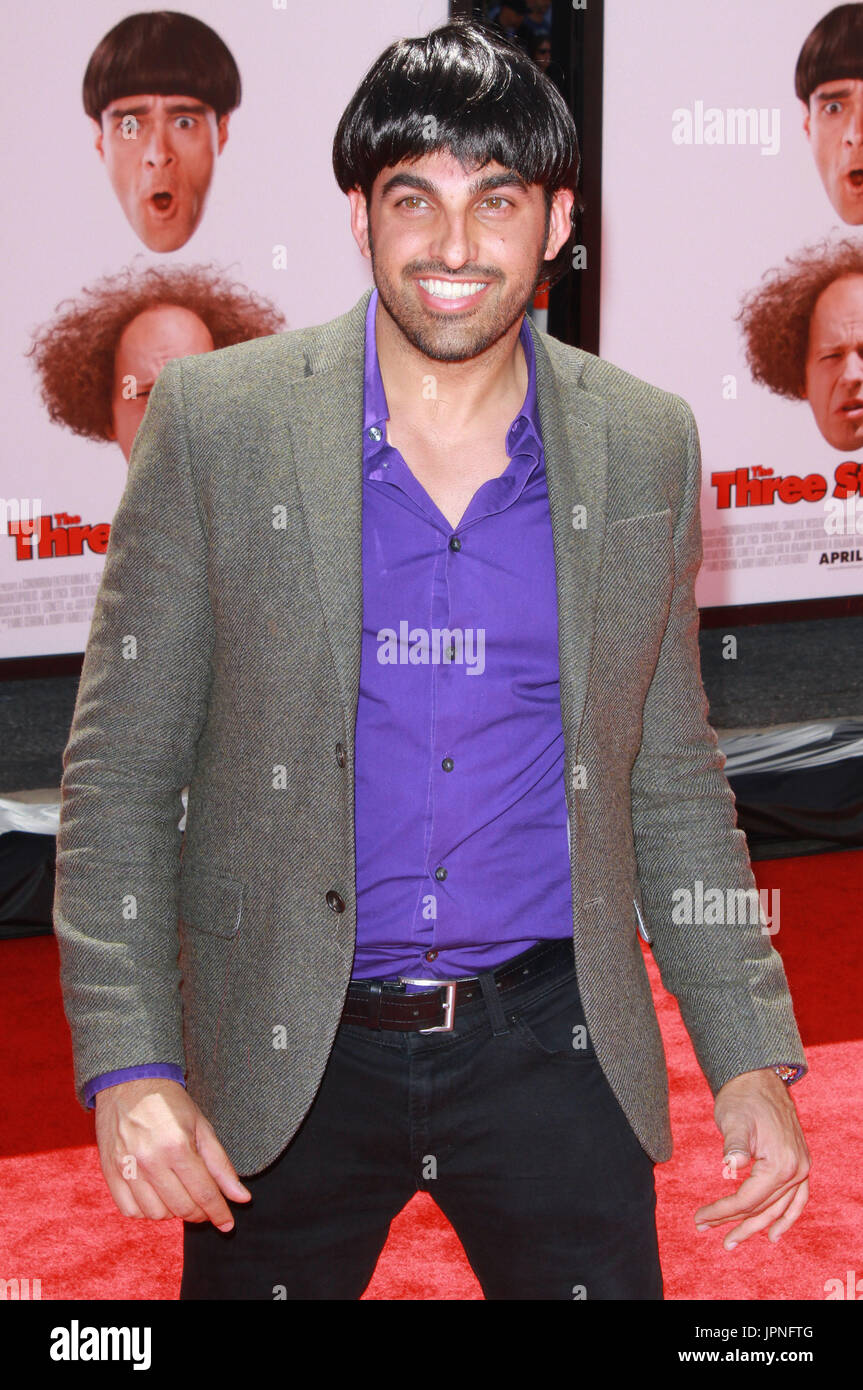 David Golshan at "The Three Stooges The Movie" World Premiere held at ...