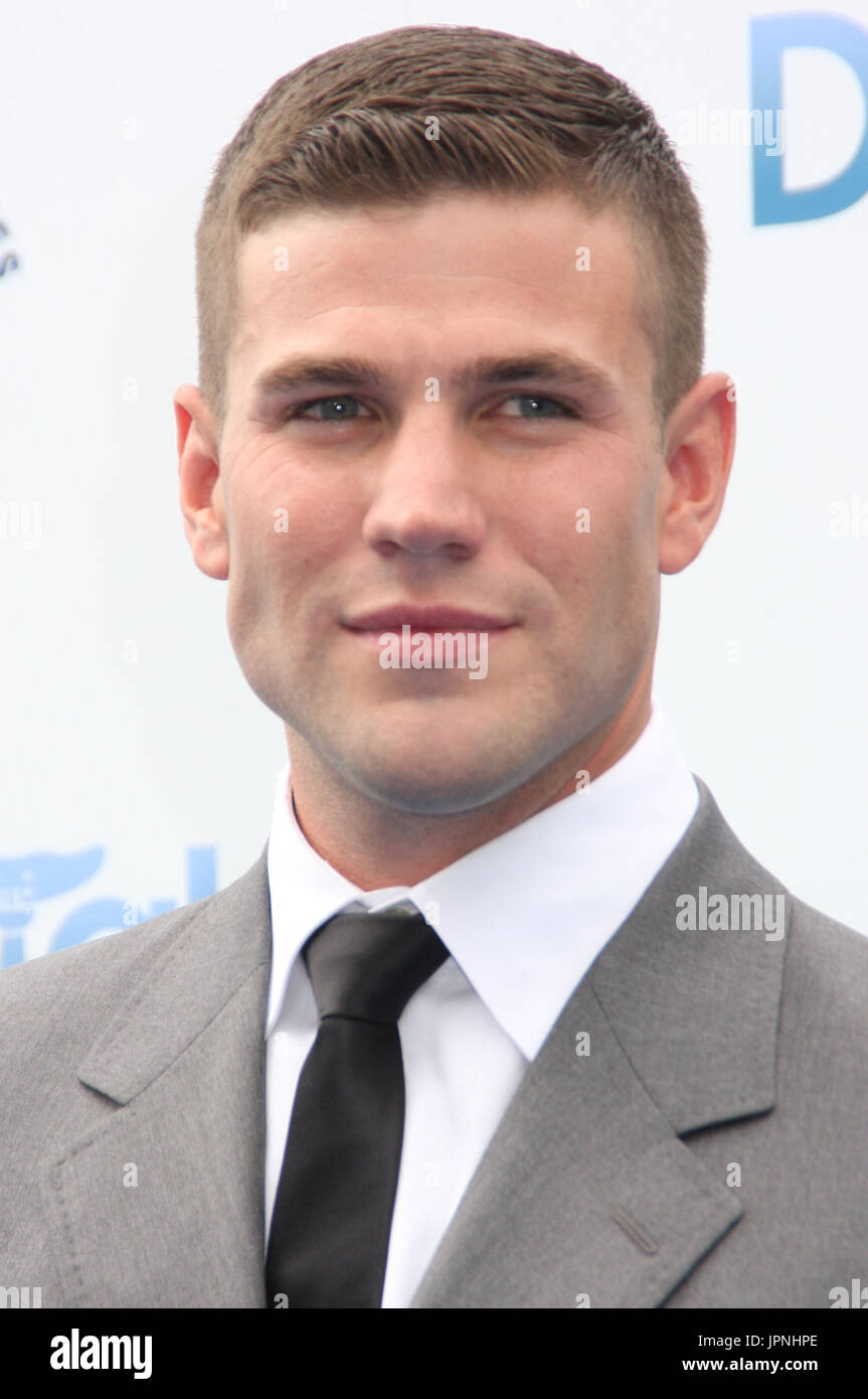Austin Stowell at the World Premiere of DOLPHIN TALE held at the