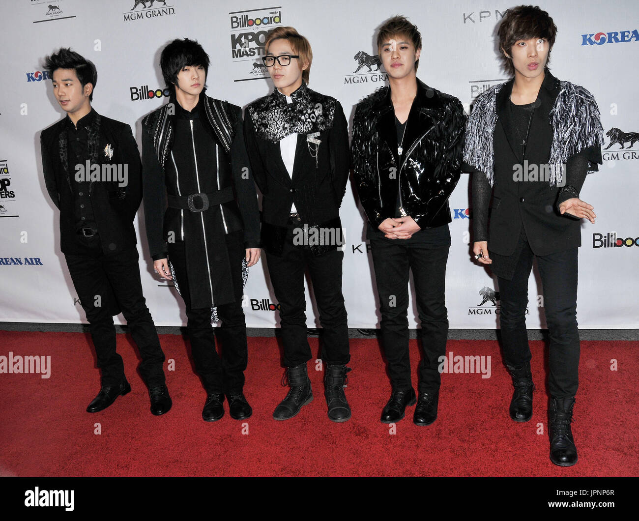 KPop Male Group MBLAQ - G.O. AKA Jung ByungHee, Cheondoong, Mir, Seung