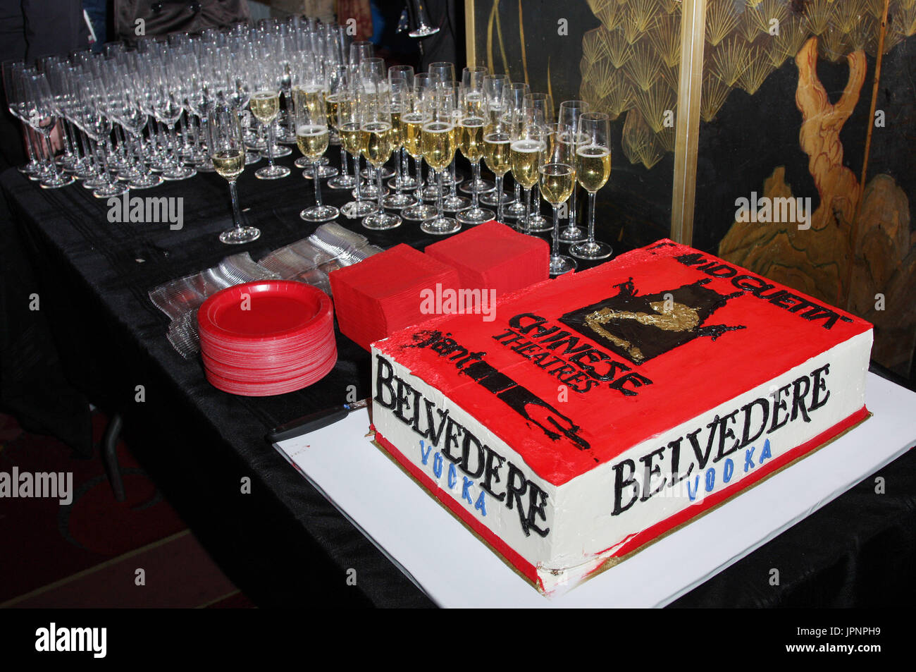 David Guetta Cake at the David Guetta Handprint Ceremony at the Grauman ...