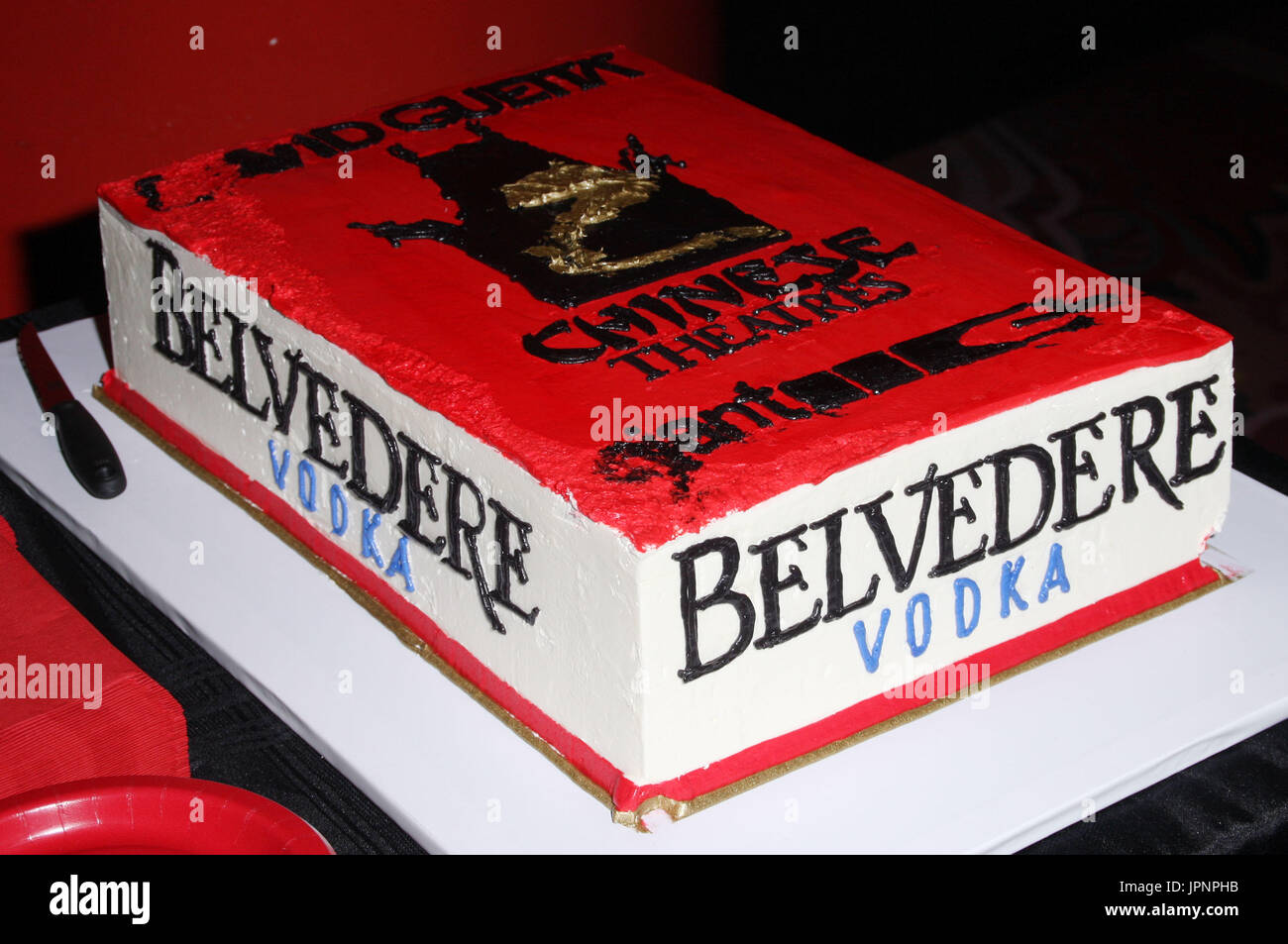 David Guetta Cake at the David Guetta Handprint Ceremony at the Grauman ...