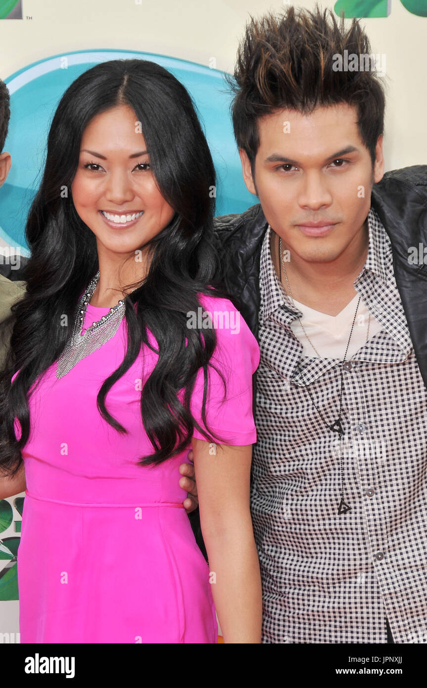 Erika Fong & Steven Skyler of “Power Rangers Samurai” at Nickelodeon’s