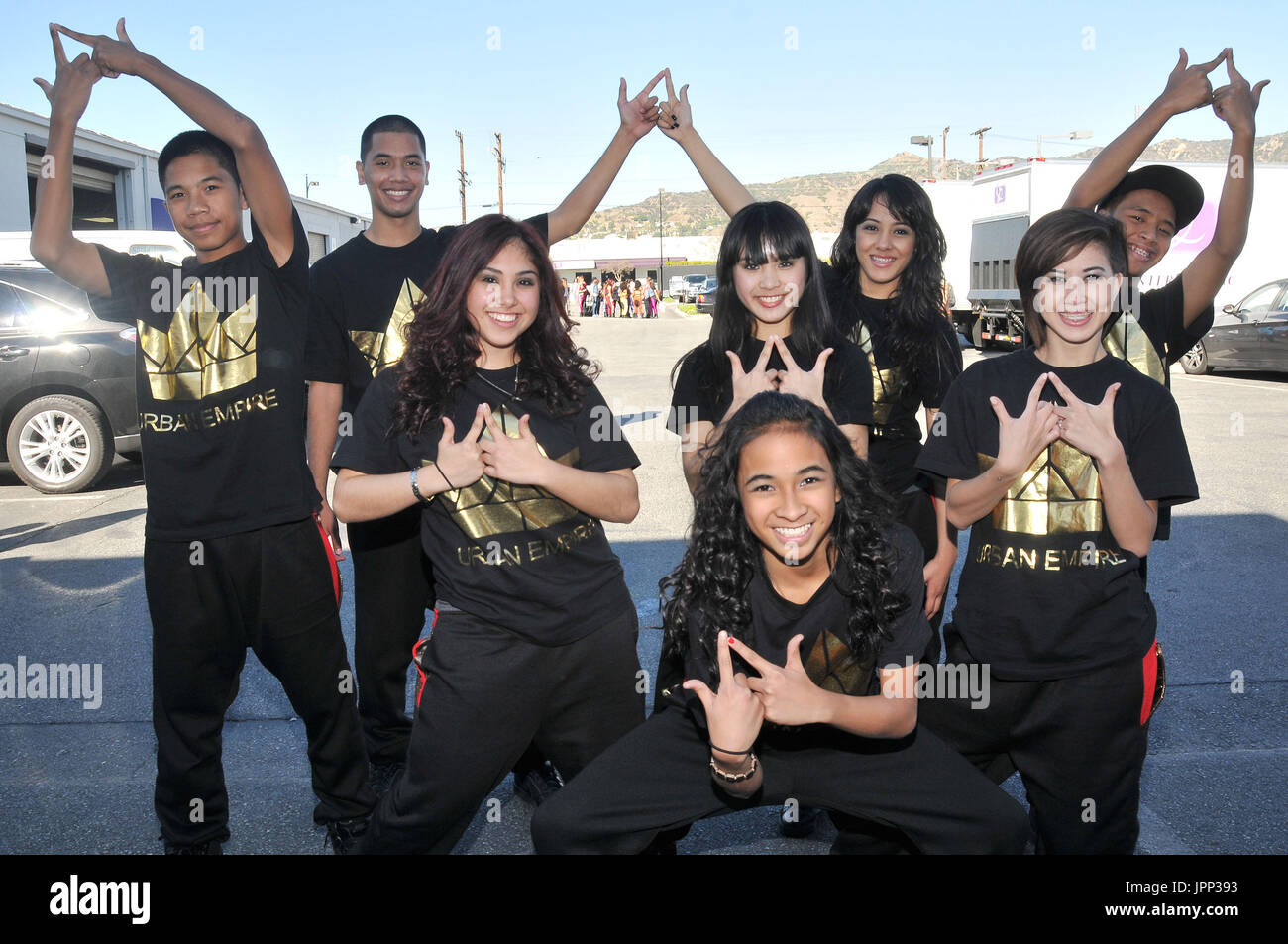 Empire The Crew from Guam at Randy Jackson's America's Best Dance Crew Season 7 Season Of The Superstars - Los Angeles Auditions at Center Staging in Burbank, CA. The event took place on Saturday, January 28, 2012. Photo by Sthanlee B. Mirador Pacific Rim Photo Press. Stock Photo