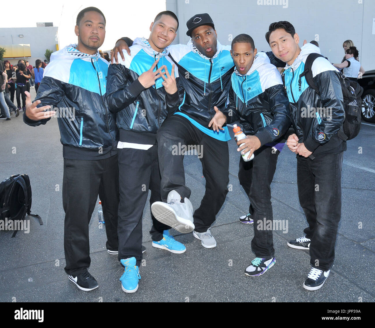Fallen Kings of Sacramento at Randy Jackson's America's Best Dance Crew Season 7 Season Of The Superstars - Los Angeles Auditions at Center Staging in Burbank, CA. The event took place on Saturday, January 28, 2012. Photo by Sthanlee B. Mirador Pacific Rim Photo Press. Stock Photo