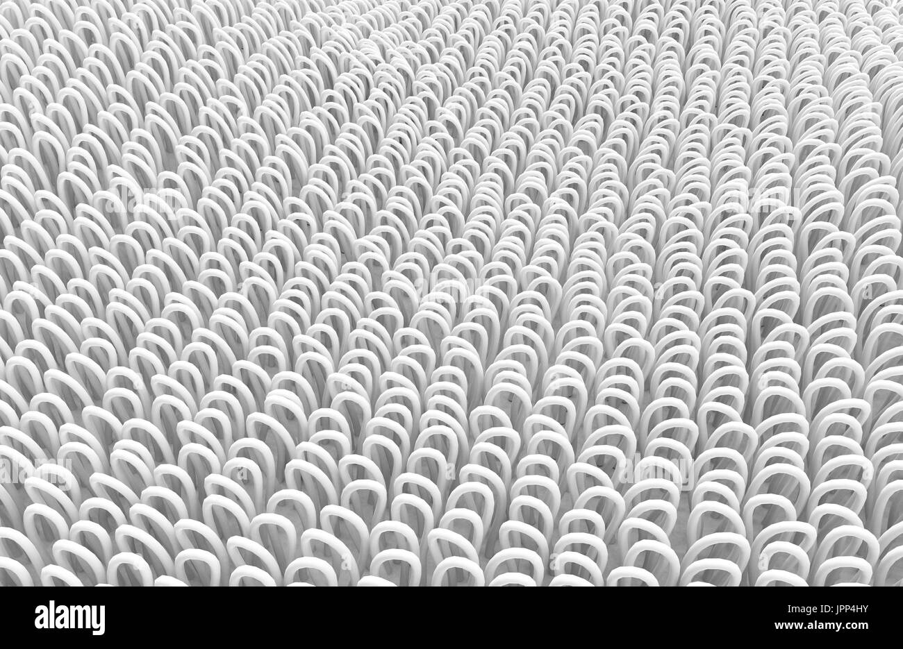 Close up look at microfiber, fabric fiber in 3d rendering Stock Photo ...