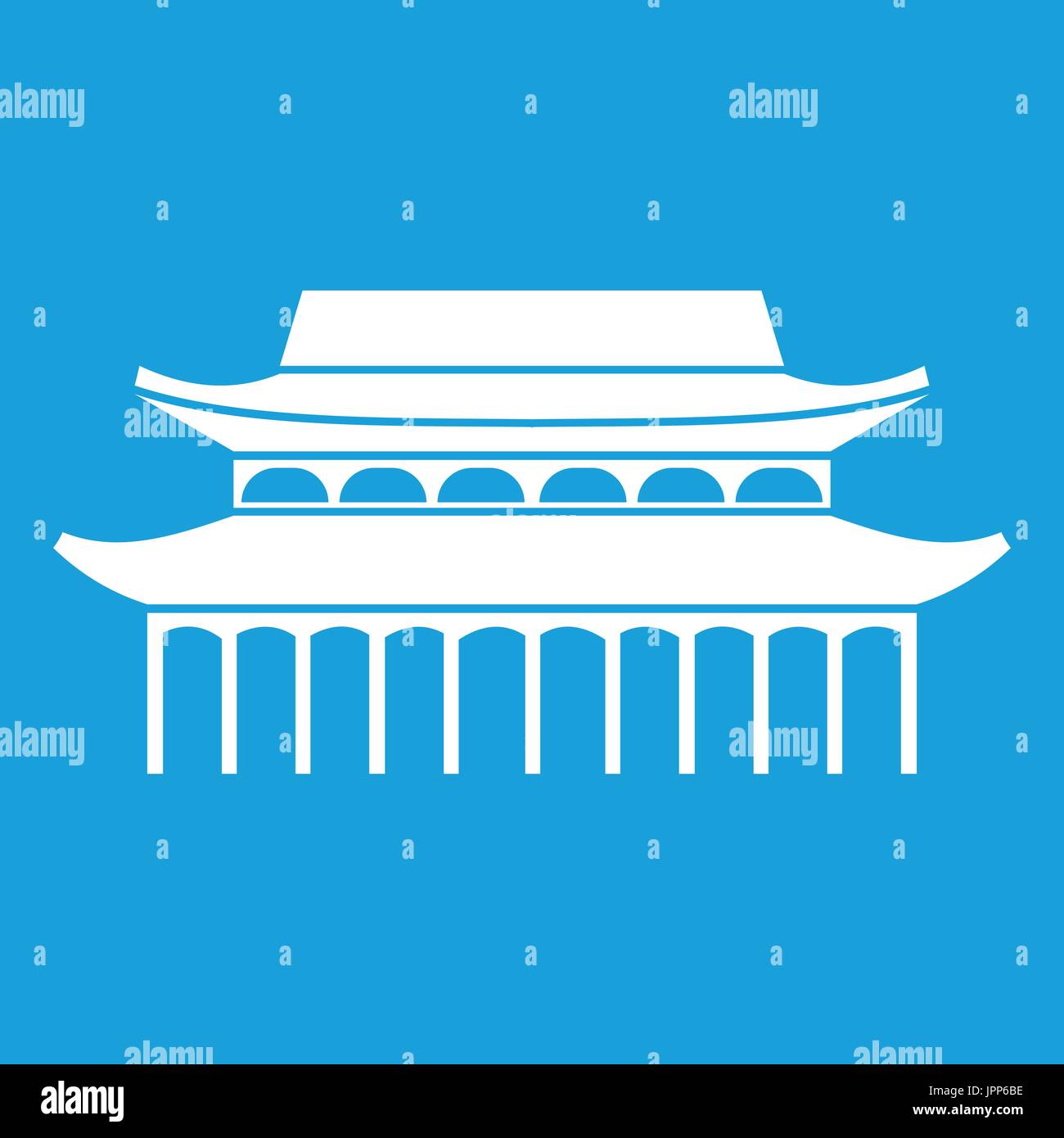 Buddhist relic temple Stock Vector Images - Alamy