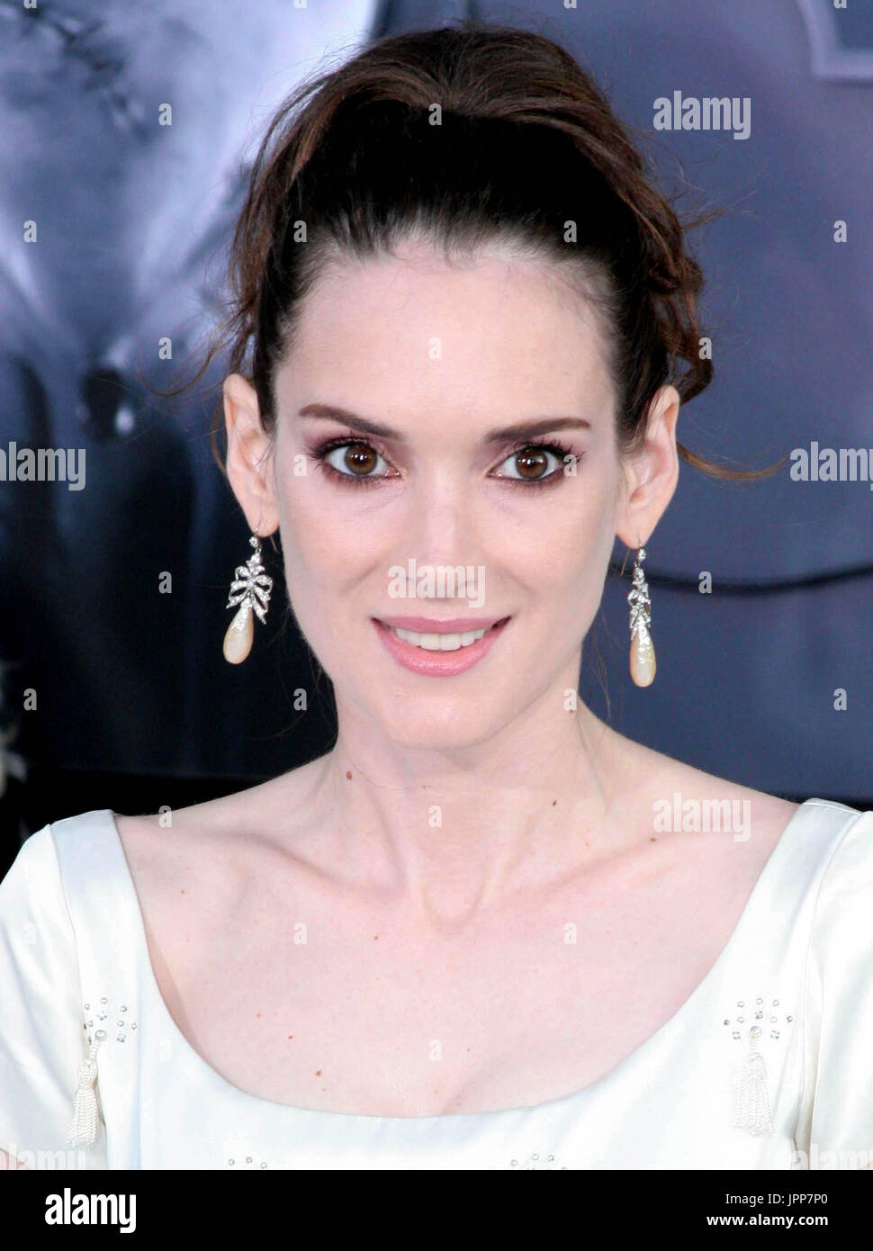 Winona Ryder at the "Frankenweenie" Los Angeles Premiere held at the El ...