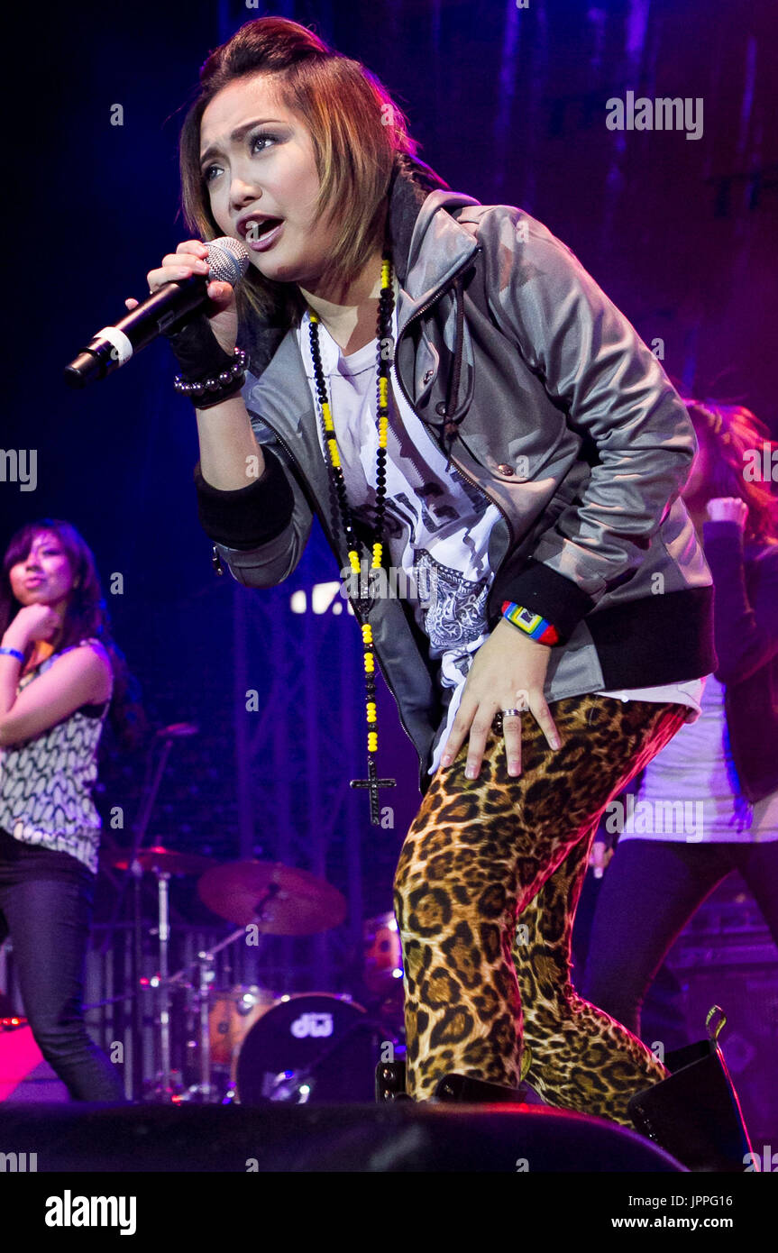 Charice performing at ABSCBN International Foundation's 10th