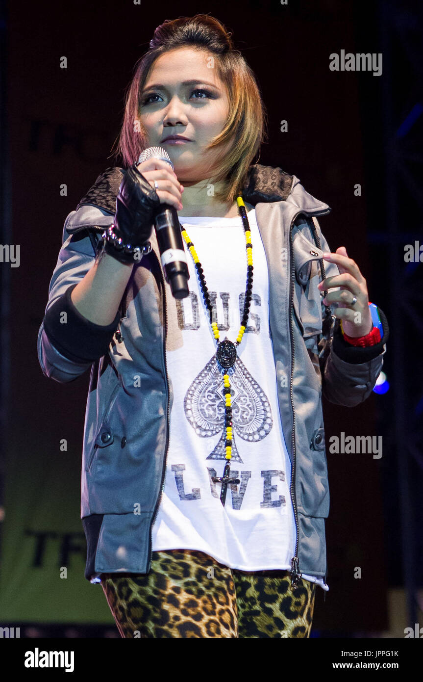 Charice performing at ABSCBN International Foundation's 10th