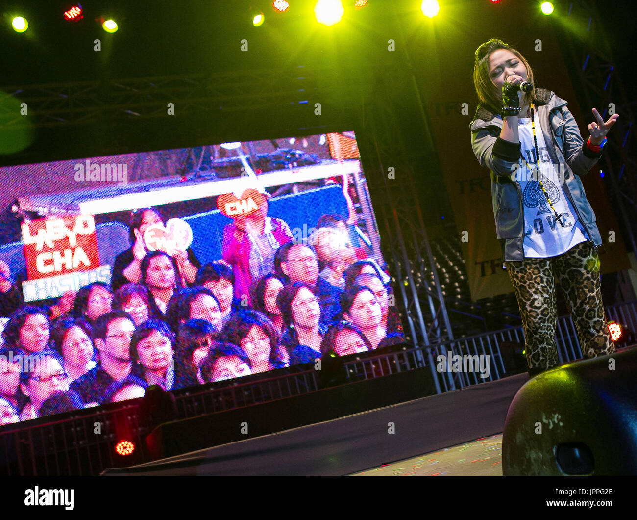 Charice performing at ABSCBN International Foundation's 10th