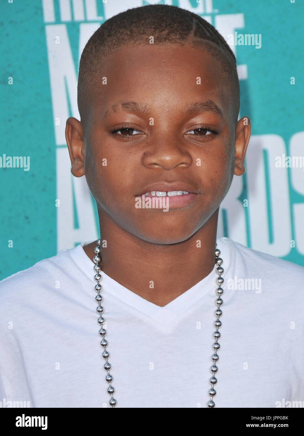 Lil Niqo at 2012 MTV Movie Awards held at the Gibson Amphitheatre in