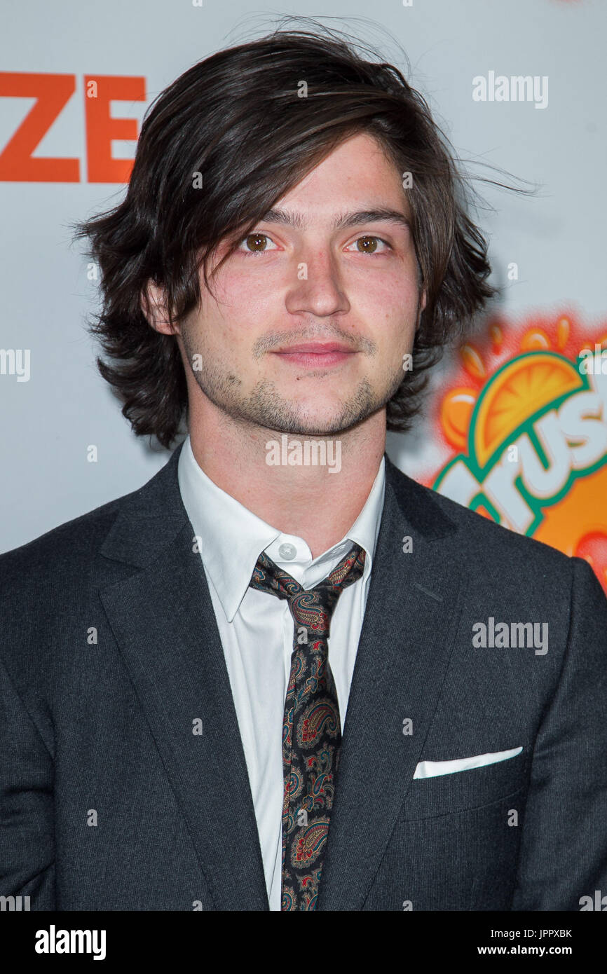 Thomas McDonell arrives at the Premiere of Paramount Pictures' 'Fun ...