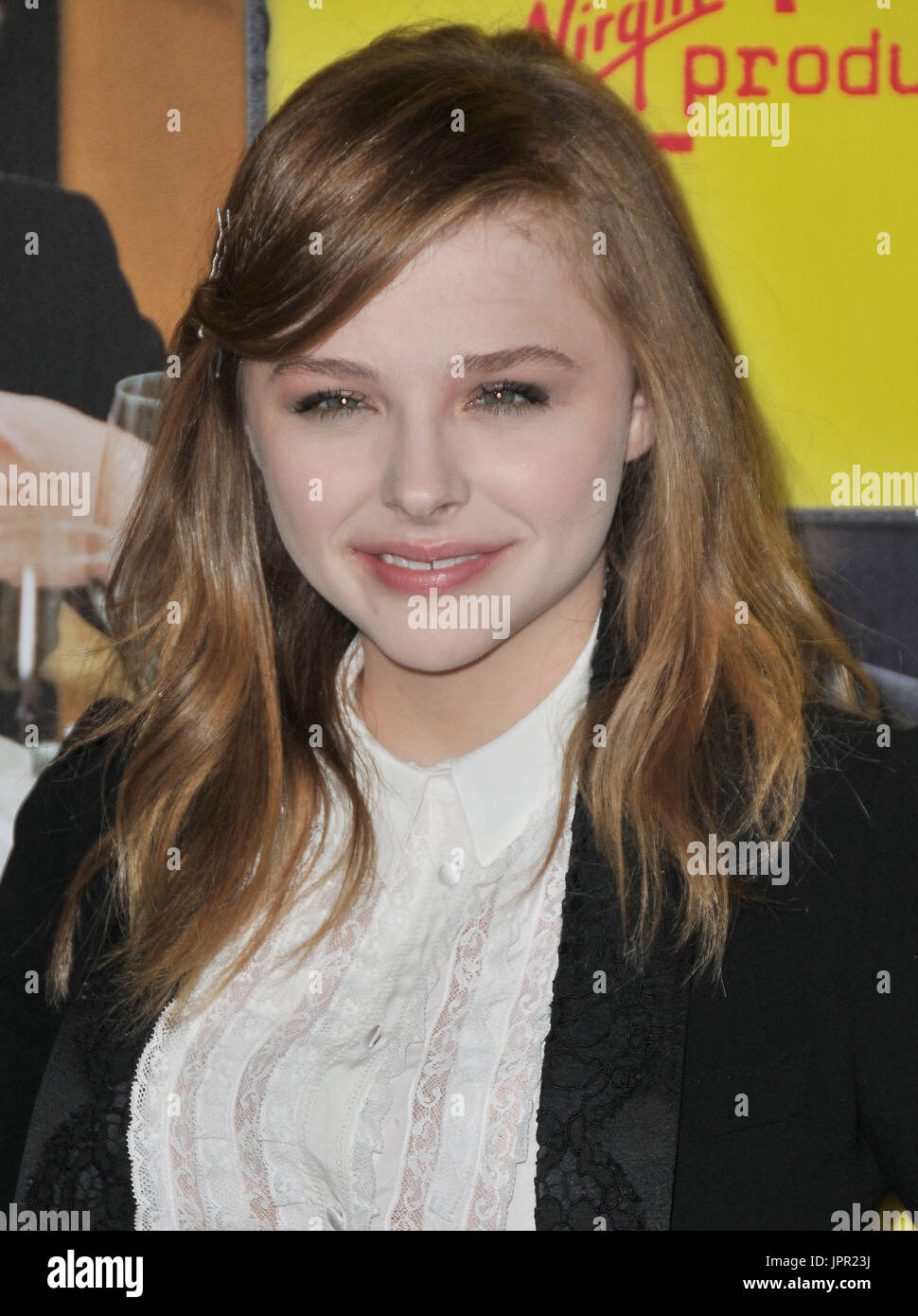 Chloe Grace Moretz attends the 'Movie 43' premiere held at the Chinese  Theatre in Los Angeles, CA, USA on January 23, 2013. Photo by Lionel  Hahn/ABACAPRESS.COM Stock Photo - Alamy