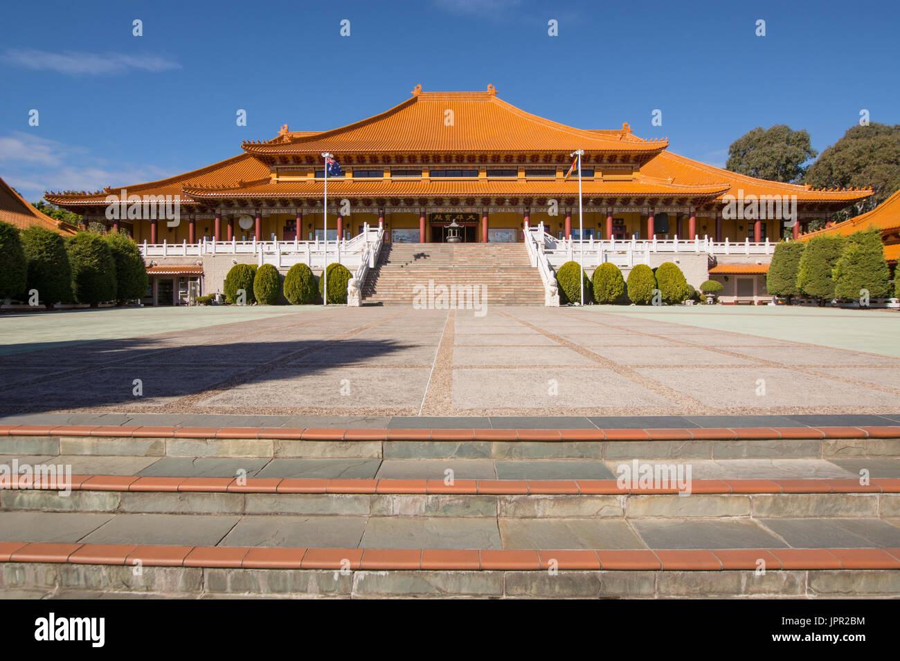 Fo Guang Shan Nan Tien Temple Wollongong New South Wales Australia Stock Photo