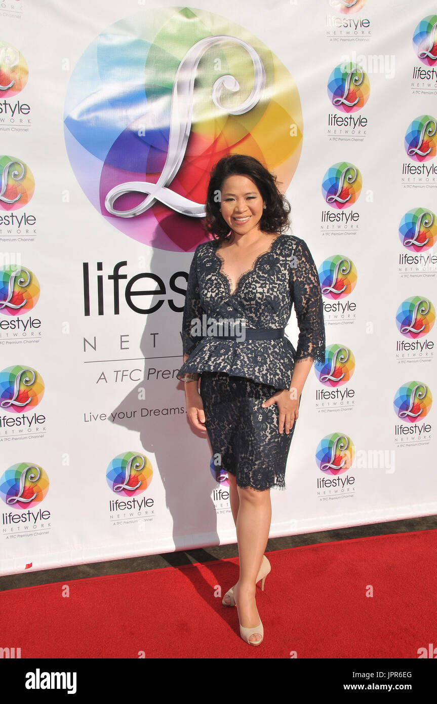 ABS-CBN North America Managing Director Olivia Finina De Jesus at ABS ...