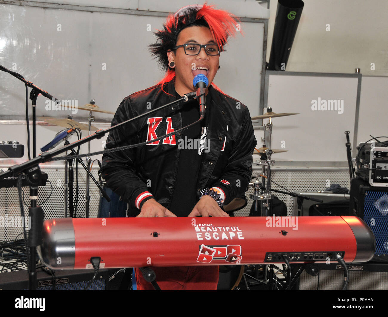 AJ Rafael performing Fandom Society's THE COSPLAY BALL held at the ...
