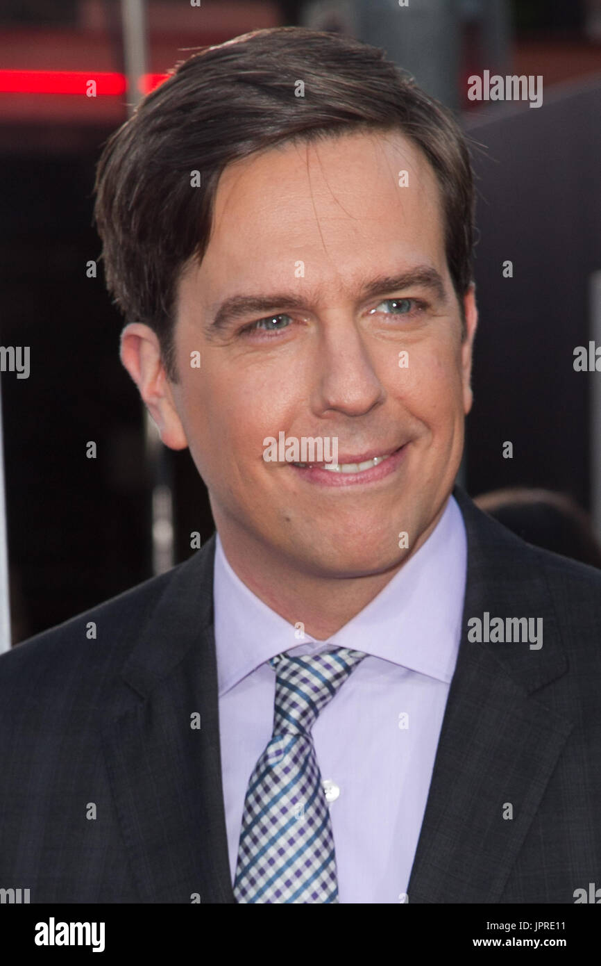 Ed Helms arrives at the premiere of Warner Bros. Pictures’ ‘Hangover